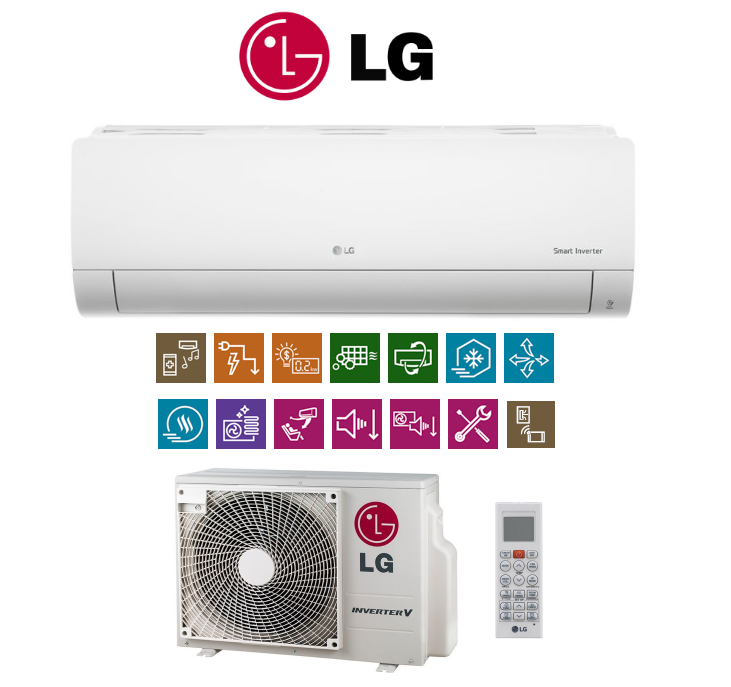 Klimatyzator ścienny LG STANDARD 2 3,5kW z usługą montażu