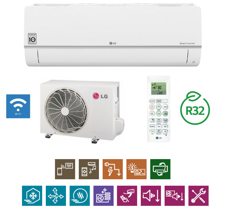 Klimatyzator LG STANDARD PLUS 5,0kW PC18SK z usługą montażu