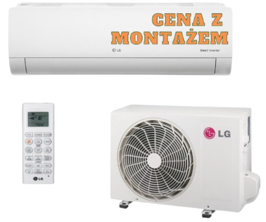 Klimatyzator ścienny LG STANDARD 2 5,0 kW z usługą montażu