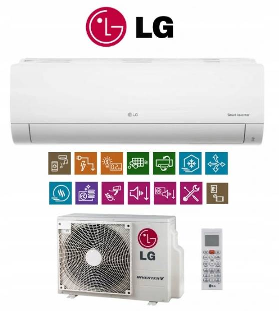 Klimatyzator ścienny LG STANDARD 2 5,0 kW z usługą montażu