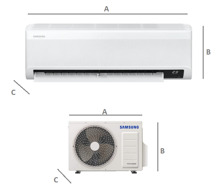 Klimatyzator ścienny SAMSUNG Wind-Free Comfort 6,5kW z usługą montażu