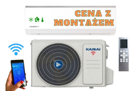 Klimatyzator ścienny KAISAI Fly 3,5kW nowość! z usługą montażu