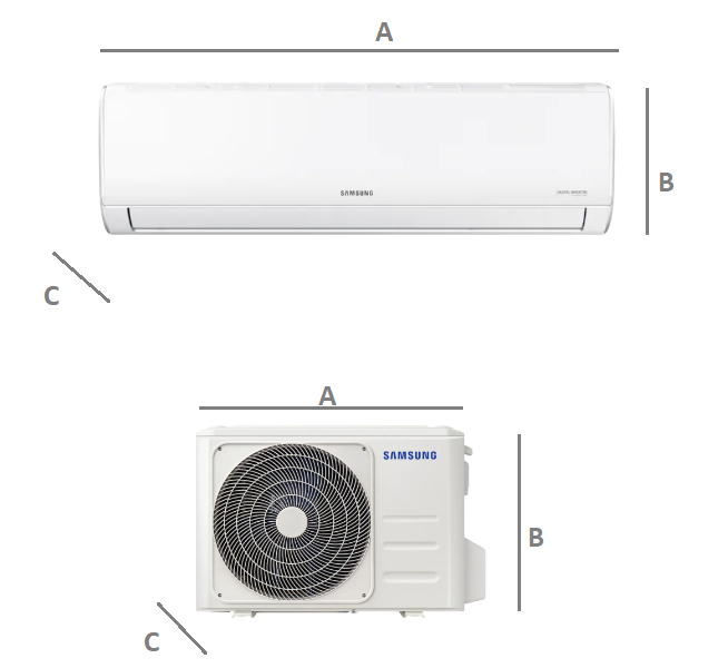 Klimatyzator ścienny SAMSUNG AR35 2,6kW  z usługą montażu