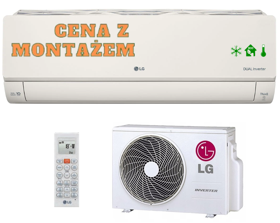 Klimatyzator ścienny LG Artcool Beige 3,5kW z usługą montażu