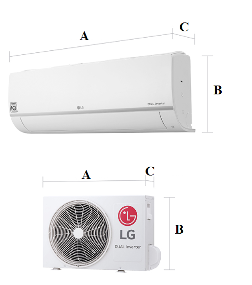 Klimatyzator LG STANDARD PLUS 2,5kW PC09SK z usługą montażu