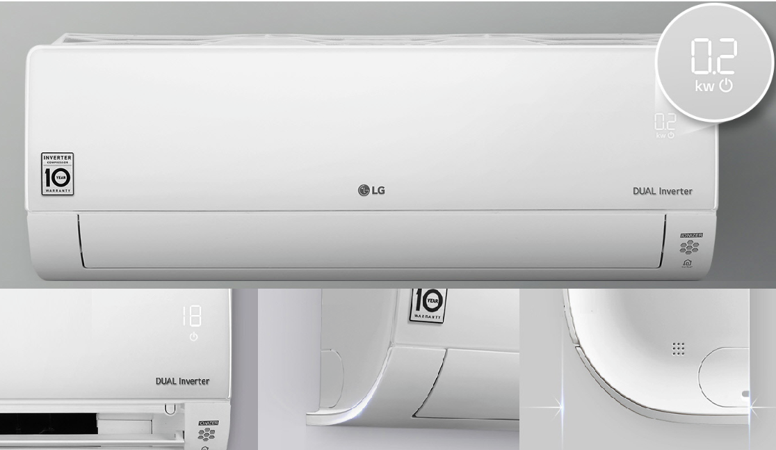 Klimatyzator ścienny LG Deluxe 2,5 kW DC09RK z usługą montażu