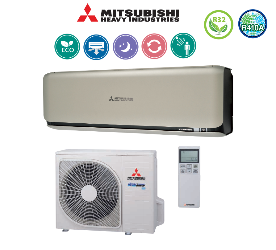 Klimatyzator ścienny Mitsubishi Heavy Diamond Design 6,1 kW "Zapytaj o dostępność" Pompa ciepła powietrze - powietrze