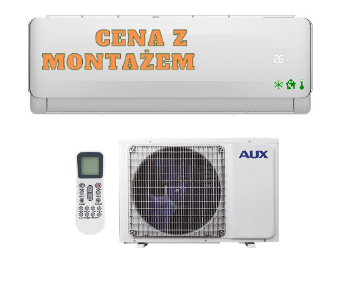 Klimatyzator ścienny AUX FREEDOM PLUS 2,6kW  z usługą montażu